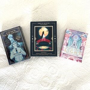 3 Beautiful Oracle/Tarot Card Decks, Like New